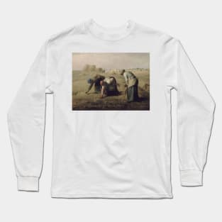 The Gleaners by Jean-Francois Millet Long Sleeve T-Shirt